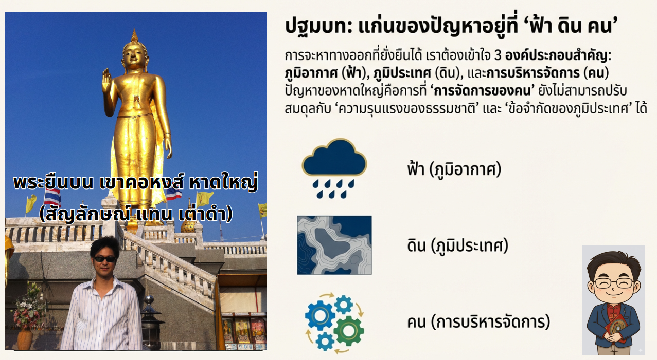 ถอดรหัส”ฮวงจุ้ย”วิกฤตน้ำท่วมหาดใหญ่:ปรัชญาเปิดฟ้า